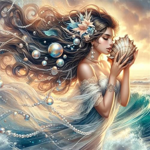 500 Teile Puzzle für Erwachsene mit Ozean-Mädchen-Muschel Puzzles, EIN Herausforderndes Rätsel, 500 Puzzles für Die Ganze Familie, DIY Kunst Puzzle Home Dekoration Geschenke 500 Teile Puzzle für Erwachsene mit Ozean-Mädchen-Muschel Puzzles, EIN Herausforderndes Rätsel, 500 Puzzles für Die Ganze Familie, DIY Kunst Puzzle Home Dekoration Geschenke von Yeecer