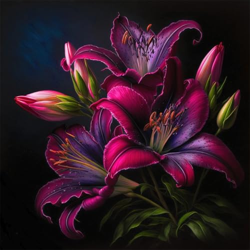 500 Teile Puzzle für Erwachsene mit Schöne rote Lilien Puzzles, EIN Herausforderndes Rätsel, 500 Puzzles für Die Ganze Familie, DIY Kunst Puzzle Home Dekoration Geschenke 500 Teile Puzzle für Erwachsene mit Schöne rote Lilien Puzzles, EIN Herausforderndes Rätsel, 500 Puzzles für Die Ganze Familie, DIY Kunst Puzzle Home Dekoration Geschenke von Yeecer