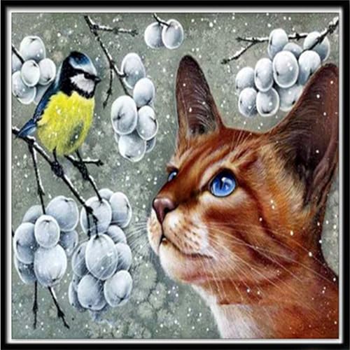 500 Teile Puzzle für Erwachsene mit Tier Katze Puzzles, EIN Herausforderndes Rätsel, 500 Puzzles für Die Ganze Familie, DIY Kunst Puzzle Home Dekoration Geschenke von Yeecer