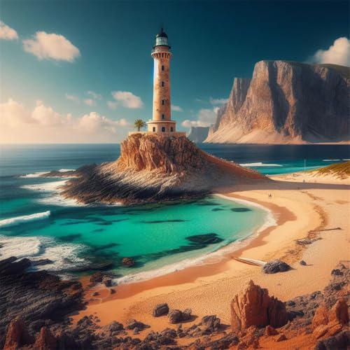 Puzzles 1000 Teile Erwachsene,65x65cm Holzpuzzle, Puzzle für Erwachsenes Lernspiel Herausforderung Spielzeug 1000 Teile Leuchtturm am Meer Puzzles für Erwachsene Kinder Puzzles 1000 Teile Erwachsene,65x65cm Holzpuzzle, Puzzle für Erwachsenes Lernspiel Herausforderung Spielzeug 1000 Teile Leuchtturm am Meer Puzzles für Erwachsene Kinder von Yeecer