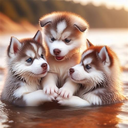 Puzzles 1000 Teile Erwachsene,69x69cm Holzpuzzle, Puzzle für Erwachsenes Lernspiel Herausforderung Spielzeug 1000 Teile Kleine Husky-Hunde Puzzles für Erwachsene Kinder Puzzles 1000 Teile Erwachsene,69x69cm Holzpuzzle, Puzzle für Erwachsenes Lernspiel Herausforderung Spielzeug 1000 Teile Kleine Husky-Hunde Puzzles für Erwachsene Kinder von Yeecer