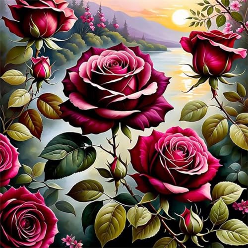 Puzzles 1000 Teile Erwachsene,69x69cm Holzpuzzle, Puzzle für Erwachsenes Lernspiel Herausforderung Spielzeug 1000 Teile Rosen Sonnenuntergang Blumen Puzzles für Erwachsene Kinder Puzzles 1000 Teile Erwachsene,69x69cm Holzpuzzle, Puzzle für Erwachsenes Lernspiel Herausforderung Spielzeug 1000 Teile Rosen Sonnenuntergang Blumen Puzzles für Erwachsene Kinder von Yeecer