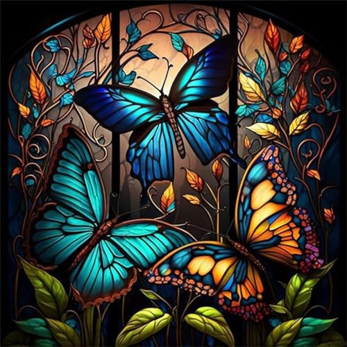 Puzzles 1000 Teile Erwachsene,69x69cm Holzpuzzle, Puzzle für Erwachsenes Lernspiel Herausforderung Spielzeug 1000 Teile Schmetterlingspflanzen Puzzles für Erwachsene Kinder von Yeecer