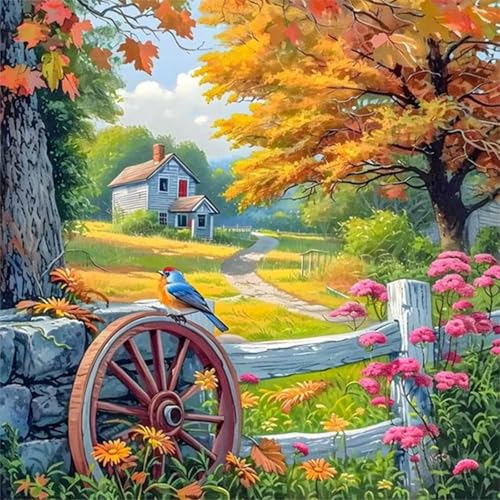 Puzzles 120 Teile Erwachsene,20x20cm Holzpuzzle, Puzzle für Erwachsenes Lernspiel Herausforderung Spielzeug 120 Teile Bauernhof Landschaft Herbst Puzzles für Erwachsene Kinder Puzzles 120 Teile Erwachsene,20x20cm Holzpuzzle, Puzzle für Erwachsenes Lernspiel Herausforderung Spielzeug 120 Teile Bauernhof Landschaft Herbst Puzzles für Erwachsene Kinder von Yeecer