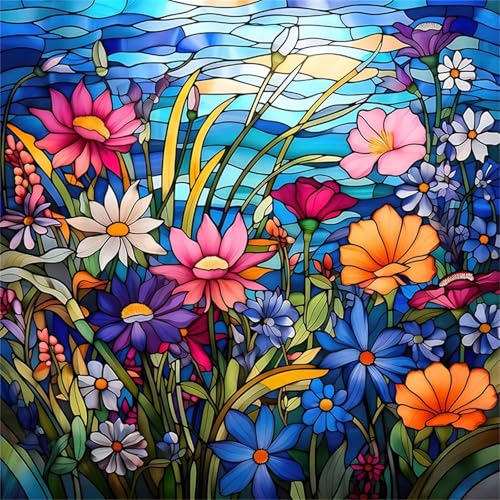 Puzzles 120 Teile Erwachsene,20x20cm Holzpuzzle, Puzzle für Erwachsenes Lernspiel Herausforderung Spielzeug 120 Teile Glasblumen Puzzles für Erwachsene Kinder Puzzles 120 Teile Erwachsene,20x20cm Holzpuzzle, Puzzle für Erwachsenes Lernspiel Herausforderung Spielzeug 120 Teile Glasblumen Puzzles für Erwachsene Kinder von Yeecer