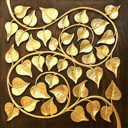 Puzzles 120 Teile Erwachsene,23x23cm Holzpuzzle, Puzzle für Erwachsenes Lernspiel Herausforderung Spielzeug 120 Teile Blattgold Puzzles für Erwachsene Kinder von Yeecer