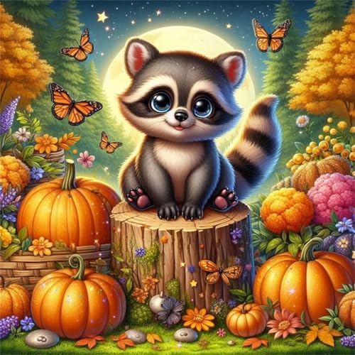Puzzles 200 Teile Erwachsene,28x28 cm Lernspiel Herausforderung Spielzeug 200 Teile Kürbis-Waschbär Puzzles für Erwachsene Puzzles 200 Teile Erwachsene,28x28 cm Lernspiel Herausforderung Spielzeug 200 Teile Kürbis-Waschbär Puzzles für Erwachsene von Yeecer