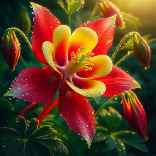 Puzzles 200 Teile Erwachsene,28x28 cm Lernspiel Herausforderung Spielzeug 200 Teile Rote Blumen Puzzles für Erwachsene Puzzles 200 Teile Erwachsene,28x28 cm Lernspiel Herausforderung Spielzeug 200 Teile Rote Blumen Puzzles für Erwachsene von Yeecer