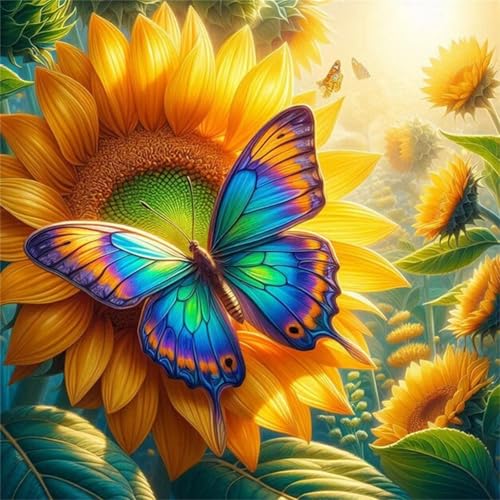 Puzzles 200 Teile Erwachsene,28x28 cm Lernspiel Herausforderung Spielzeug 200 Teile Sonnenblumenschmetterling Puzzles für Erwachsene Puzzles 200 Teile Erwachsene,28x28 cm Lernspiel Herausforderung Spielzeug 200 Teile Sonnenblumenschmetterling Puzzles für Erwachsene von Yeecer