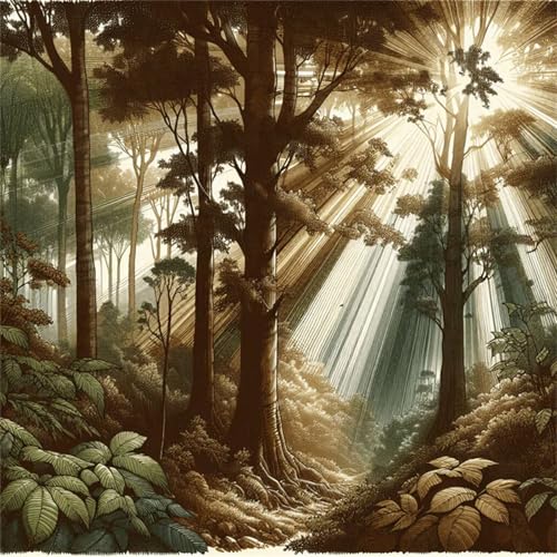 Puzzles 200 Teile Erwachsene,28x28 cm Lernspiel Herausforderung Spielzeug 200 Teile Sonnenscheinwald Puzzles für Erwachsene Puzzles 200 Teile Erwachsene,28x28 cm Lernspiel Herausforderung Spielzeug 200 Teile Sonnenscheinwald Puzzles für Erwachsene von Yeecer