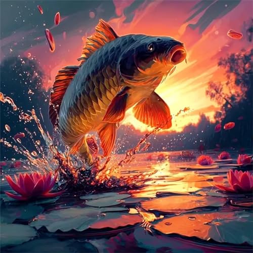 Puzzles 200 Teile Erwachsene,28x28 cm Lernspiel Herausforderung Spielzeug 200 Teile Teichspringende Tiere Puzzles für Erwachsene von Yeecer