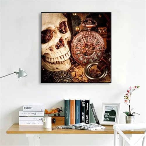 Puzzles 200 Teile Erwachsene,28x28cm Holzpuzzle, Puzzle für Erwachsenes Lernspiel Herausforderung Spielzeug 200 Teile Retro-Totenkopf-Taschenuhr Puzzles für Erwachsene Kinder Puzzles 200 Teile Erwachsene,28x28cm Holzpuzzle, Puzzle für Erwachsenes Lernspiel Herausforderung Spielzeug 200 Teile Retro-Totenkopf-Taschenuhr Puzzles für Erwachsene Kinder von Yeecer