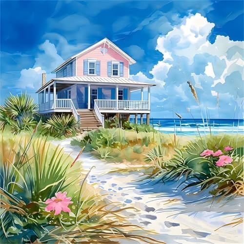 Puzzles 200 Teile Erwachsene,28x28cm Holzpuzzle, Puzzle für Erwachsenes Lernspiel Herausforderung Spielzeug 200 Teile Strandhäuser Puzzles für Erwachsene Kinder Puzzles 200 Teile Erwachsene,28x28cm Holzpuzzle, Puzzle für Erwachsenes Lernspiel Herausforderung Spielzeug 200 Teile Strandhäuser Puzzles für Erwachsene Kinder von Yeecer