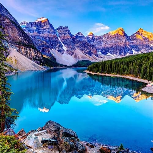 Puzzles 200 Teile Erwachsene,31x31cm Holzpuzzle, Puzzle für Erwachsenes Lernspiel Herausforderung Spielzeug 200 Teile Natürlicher Bergsee Puzzles für Erwachsene Kinder Puzzles 200 Teile Erwachsene,31x31cm Holzpuzzle, Puzzle für Erwachsenes Lernspiel Herausforderung Spielzeug 200 Teile Natürlicher Bergsee Puzzles für Erwachsene Kinder von Yeecer