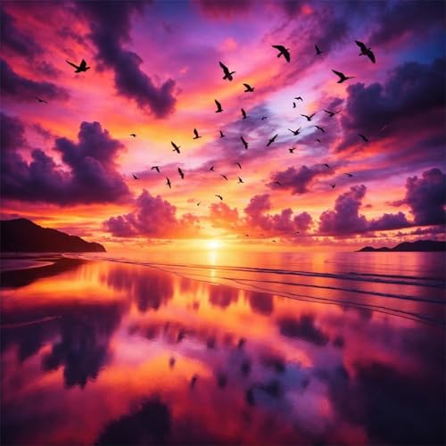 Puzzles 200 Teile Erwachsene,31x31cm Holzpuzzle, Puzzle für Erwachsenes Lernspiel Herausforderung Spielzeug 200 Teile Sonnenuntergang Meer Wolken Puzzles für Erwachsene Kinder Puzzles 200 Teile Erwachsene,31x31cm Holzpuzzle, Puzzle für Erwachsenes Lernspiel Herausforderung Spielzeug 200 Teile Sonnenuntergang Meer Wolken Puzzles für Erwachsene Kinder von Yeecer