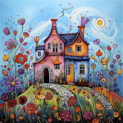 Puzzles 300 Teile Erwachsene,35x35cm Holzpuzzle, Puzzle für Erwachsenes Lernspiel Herausforderung Spielzeug 300 Teile Cartoon Haus Blume Puzzles für Erwachsene Kinder Puzzles 300 Teile Erwachsene,35x35cm Holzpuzzle, Puzzle für Erwachsenes Lernspiel Herausforderung Spielzeug 300 Teile Cartoon Haus Blume Puzzles für Erwachsene Kinder von Yeecer