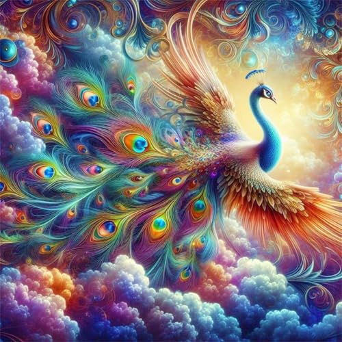 Puzzles 300 Teile Erwachsene,35x35cm Holzpuzzle, Puzzle für Erwachsenes Lernspiel Herausforderung Spielzeug 300 Teile Fantasie Himmel Pfau Puzzles für Erwachsene Kinder Puzzles 300 Teile Erwachsene,35x35cm Holzpuzzle, Puzzle für Erwachsenes Lernspiel Herausforderung Spielzeug 300 Teile Fantasie Himmel Pfau Puzzles für Erwachsene Kinder von Yeecer