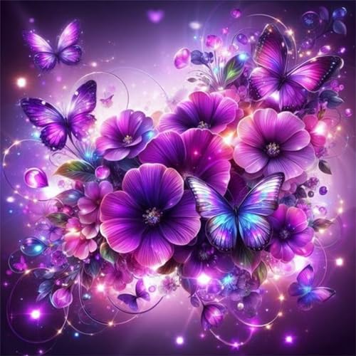 Puzzles 300 Teile Erwachsene,35x35cm Holzpuzzle, Puzzle für Erwachsenes Lernspiel Herausforderung Spielzeug 300 Teile Lila Blume Schmetterling Puzzles für Erwachsene Kinder Puzzles 300 Teile Erwachsene,35x35cm Holzpuzzle, Puzzle für Erwachsenes Lernspiel Herausforderung Spielzeug 300 Teile Lila Blume Schmetterling Puzzles für Erwachsene Kinder von Yeecer