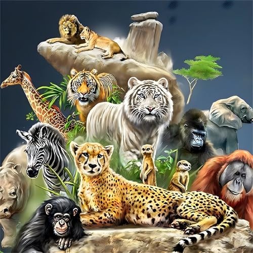 Puzzles 300 Teile Erwachsene,38x38cm Holzpuzzle, Puzzle für Erwachsenes Lernspiel Herausforderung Spielzeug 300 Teile Afrikanische Tierwelt Puzzles für Erwachsene Kinder Puzzles 300 Teile Erwachsene,38x38cm Holzpuzzle, Puzzle für Erwachsenes Lernspiel Herausforderung Spielzeug 300 Teile Afrikanische Tierwelt Puzzles für Erwachsene Kinder von Yeecer