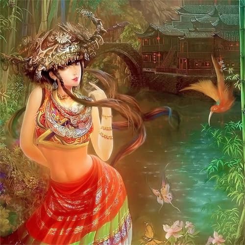 Puzzles 300 Teile Erwachsene,38x38cm Holzpuzzle, Puzzle für Erwachsenes Lernspiel Herausforderung Spielzeug 300 Teile Miao Schönheit Puzzles für Erwachsene Kinder Puzzles 300 Teile Erwachsene,38x38cm Holzpuzzle, Puzzle für Erwachsenes Lernspiel Herausforderung Spielzeug 300 Teile Miao Schönheit Puzzles für Erwachsene Kinder von Yeecer
