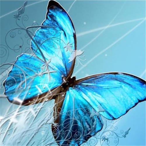 Puzzles 300 Teile Erwachsene,38x38cm Holzpuzzle, Puzzle für Erwachsenes Lernspiel Herausforderung Spielzeug 300 Teile Schmetterling Blau Puzzles für Erwachsene Kinder Puzzles 300 Teile Erwachsene,38x38cm Holzpuzzle, Puzzle für Erwachsenes Lernspiel Herausforderung Spielzeug 300 Teile Schmetterling Blau Puzzles für Erwachsene Kinder von Yeecer