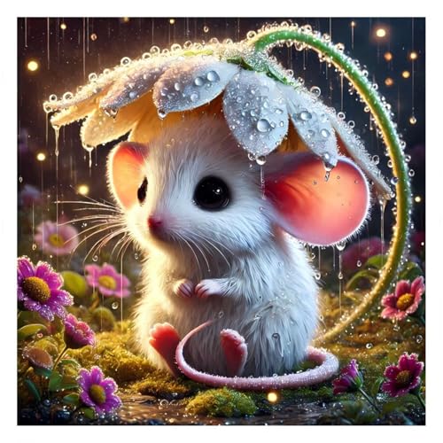 Puzzles 500 Teile Erwachsene,45x45 cm Lernspiel Herausforderung Spielzeug 500 Teile Blumen Tier Puzzles für Erwachsene von Yeecer