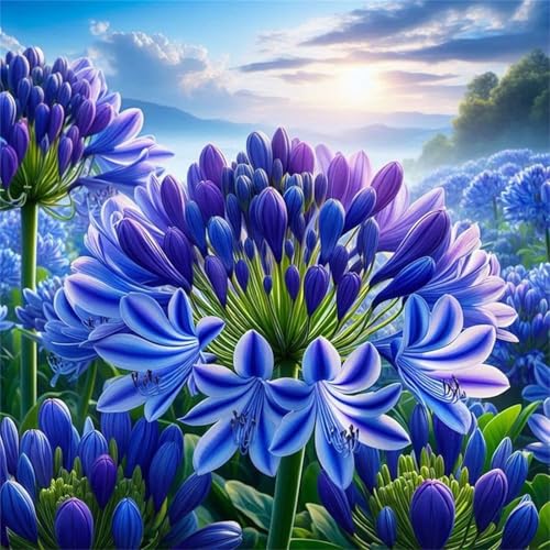 Puzzles 500 Teile Erwachsene,45x45 cm Lernspiel Herausforderung Spielzeug 500 Teile Feldblumen Puzzles für Erwachsene von Yeecer