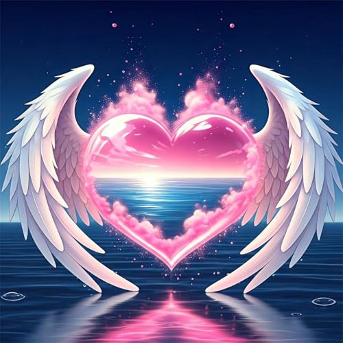 Puzzles 500 Teile Erwachsene,45x45 cm Lernspiel Herausforderung Spielzeug 500 Teile Flügel Liebe Herz Puzzles für Erwachsene Puzzles 500 Teile Erwachsene,45x45 cm Lernspiel Herausforderung Spielzeug 500 Teile Flügel Liebe Herz Puzzles für Erwachsene von Yeecer