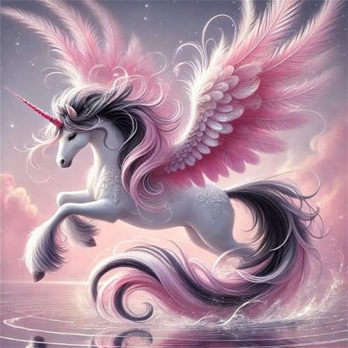 Puzzles 500 Teile Erwachsene,45x45 cm Lernspiel Herausforderung Spielzeug 500 Teile Rosa geflügeltes Einhorn Puzzles für Erwachsene Puzzles 500 Teile Erwachsene,45x45 cm Lernspiel Herausforderung Spielzeug 500 Teile Rosa geflügeltes Einhorn Puzzles für Erwachsene von Yeecer