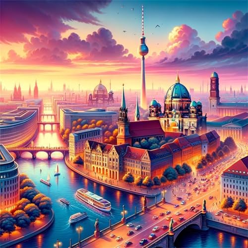 Puzzles 500 Teile Erwachsene,45x45 cm Lernspiel Herausforderung Spielzeug 500 Teile Stadtschlossstraße Puzzles für Erwachsene Puzzles 500 Teile Erwachsene,45x45 cm Lernspiel Herausforderung Spielzeug 500 Teile Stadtschlossstraße Puzzles für Erwachsene von Yeecer