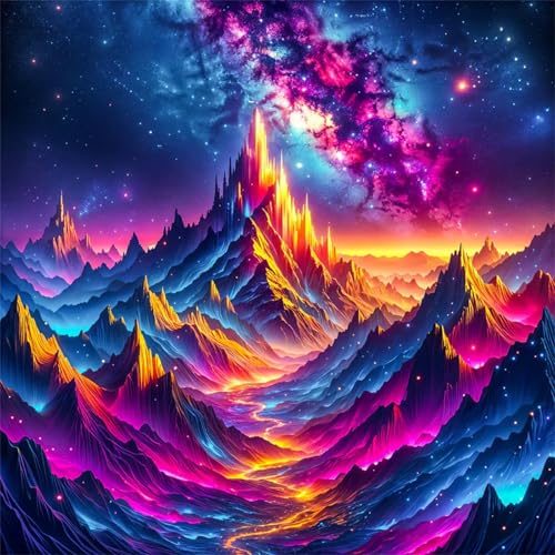 Puzzles 500 Teile Erwachsene,45x45 cm Lernspiel Herausforderung Spielzeug 500 Teile Sternenhimmel Berg Puzzles für Erwachsene Puzzles 500 Teile Erwachsene,45x45 cm Lernspiel Herausforderung Spielzeug 500 Teile Sternenhimmel Berg Puzzles für Erwachsene von Yeecer