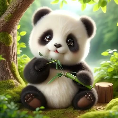Puzzles 500 Teile Erwachsene,45x45 cm Lernspiel Herausforderung Spielzeug 500 Teile Tierpanda Puzzles für Erwachsene von Yeecer