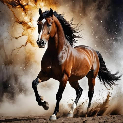 Puzzles 500 Teile Erwachsene,45x45cm Holzpuzzle, Puzzle für Erwachsenes Lernspiel Herausforderung Spielzeug 500 Teile Braunes Pferd Tier Puzzles für Erwachsene Kinder Puzzles 500 Teile Erwachsene,45x45cm Holzpuzzle, Puzzle für Erwachsenes Lernspiel Herausforderung Spielzeug 500 Teile Braunes Pferd Tier Puzzles für Erwachsene Kinder von Yeecer