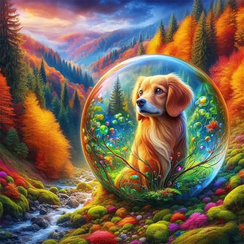 Puzzles 500 Teile Erwachsene,45x45cm Holzpuzzle, Puzzle für Erwachsenes Lernspiel Herausforderung Spielzeug 500 Teile Glaskugelhund Puzzles für Erwachsene Kinder Puzzles 500 Teile Erwachsene,45x45cm Holzpuzzle, Puzzle für Erwachsenes Lernspiel Herausforderung Spielzeug 500 Teile Glaskugelhund Puzzles für Erwachsene Kinder von Yeecer