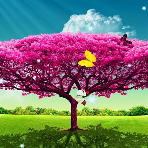 Puzzles 500 Teile Erwachsene,45x45cm Holzpuzzle, Puzzle für Erwachsenes Lernspiel Herausforderung Spielzeug 500 Teile Lila Baumlandschaft Puzzles für Erwachsene Kinder Puzzles 500 Teile Erwachsene,45x45cm Holzpuzzle, Puzzle für Erwachsenes Lernspiel Herausforderung Spielzeug 500 Teile Lila Baumlandschaft Puzzles für Erwachsene Kinder von Yeecer