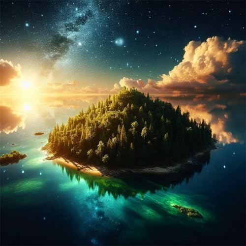 Puzzles 500 Teile Erwachsene,45x45cm Holzpuzzle, Puzzle für Erwachsenes Lernspiel Herausforderung Spielzeug 500 Teile Traumhafte Insellandschaft Puzzles für Erwachsene Kinder Puzzles 500 Teile Erwachsene,45x45cm Holzpuzzle, Puzzle für Erwachsenes Lernspiel Herausforderung Spielzeug 500 Teile Traumhafte Insellandschaft Puzzles für Erwachsene Kinder von Yeecer