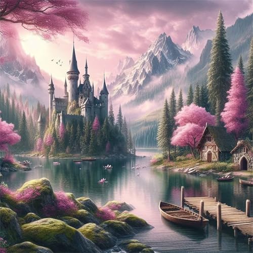 Puzzles 500 Teile Erwachsene,45x45cm Holzpuzzle, Puzzle für Erwachsenes Lernspiel Herausforderung Spielzeug 500 Teile Wald Burg Landschaft Puzzles für Erwachsene Kinder Puzzles 500 Teile Erwachsene,45x45cm Holzpuzzle, Puzzle für Erwachsenes Lernspiel Herausforderung Spielzeug 500 Teile Wald Burg Landschaft Puzzles für Erwachsene Kinder von Yeecer