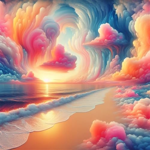 Puzzles 500 Teile Erwachsene,48x48cm Holzpuzzle, Puzzle für Erwachsenes Lernspiel Herausforderung Spielzeug 500 Teile Abstrakte Wolkenlandschaft Puzzles für Erwachsene Kinder Puzzles 500 Teile Erwachsene,48x48cm Holzpuzzle, Puzzle für Erwachsenes Lernspiel Herausforderung Spielzeug 500 Teile Abstrakte Wolkenlandschaft Puzzles für Erwachsene Kinder von Yeecer