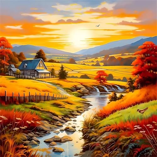 Puzzles 500 Teile Erwachsene,48x48cm Holzpuzzle, Puzzle für Erwachsenes Lernspiel Herausforderung Spielzeug 500 Teile Herbstliche Bauernhoflandschaft Puzzles für Erwachsene Kinder Puzzles 500 Teile Erwachsene,48x48cm Holzpuzzle, Puzzle für Erwachsenes Lernspiel Herausforderung Spielzeug 500 Teile Herbstliche Bauernhoflandschaft Puzzles für Erwachsene Kinder von Yeecer