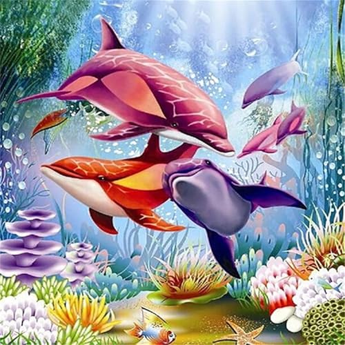 Puzzles 500 Teile Erwachsene,48x48cm Holzpuzzle, Puzzle für Erwachsenes Lernspiel Herausforderung Spielzeug 500 Teile Meeresbodendelfine Puzzles für Erwachsene Kinder Puzzles 500 Teile Erwachsene,48x48cm Holzpuzzle, Puzzle für Erwachsenes Lernspiel Herausforderung Spielzeug 500 Teile Meeresbodendelfine Puzzles für Erwachsene Kinder von Yeecer