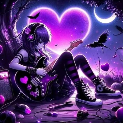Puzzles 70 Teile Erwachsene,16x16 cm Lernspiel Herausforderung Spielzeug 70 Teile Anime-Gitarrenmädchen Puzzles für Erwachsene Puzzles 70 Teile Erwachsene,16x16 cm Lernspiel Herausforderung Spielzeug 70 Teile Anime-Gitarrenmädchen Puzzles für Erwachsene von Yeecer