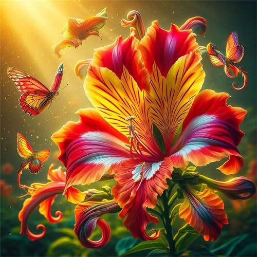 Puzzles 70 Teile Erwachsene,16x16 cm Lernspiel Herausforderung Spielzeug 70 Teile Blume Schmetterling Puzzles für Erwachsene von Yeecer