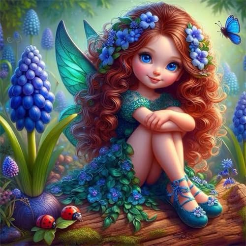 Puzzles 70 Teile Erwachsene,16x16 cm Lernspiel Herausforderung Spielzeug 70 Teile Blumenmädchen Puzzles für Erwachsene von Yeecer