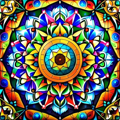 Puzzles 70 Teile Erwachsene,16x16 cm Lernspiel Herausforderung Spielzeug 70 Teile Bunte Mandala-Blumen Puzzles für Erwachsene Puzzles 70 Teile Erwachsene,16x16 cm Lernspiel Herausforderung Spielzeug 70 Teile Bunte Mandala-Blumen Puzzles für Erwachsene von Yeecer