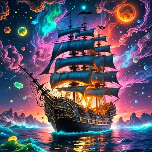 Puzzles 70 Teile Erwachsene,16x16 cm Lernspiel Herausforderung Spielzeug 70 Teile Buntes Weltraumsegelboot Puzzles für Erwachsene Puzzles 70 Teile Erwachsene,16x16 cm Lernspiel Herausforderung Spielzeug 70 Teile Buntes Weltraumsegelboot Puzzles für Erwachsene von Yeecer