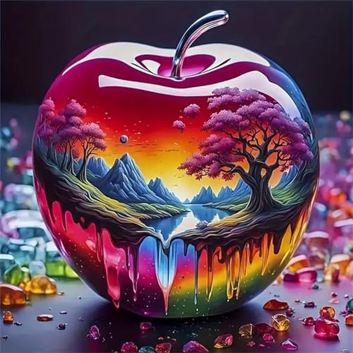 Puzzles 70 Teile Erwachsene,16x16 cm Lernspiel Herausforderung Spielzeug 70 Teile Landschaftskristall Puzzles für Erwachsene von Yeecer