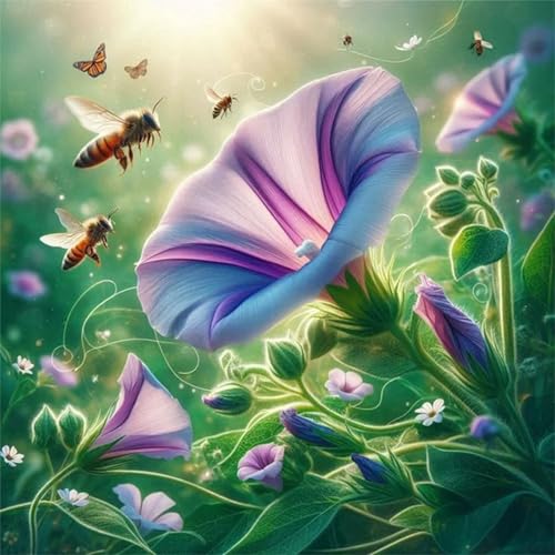 Puzzles 70 Teile Erwachsene,16x16 cm Lernspiel Herausforderung Spielzeug 70 Teile Prunkwinden Puzzles für Erwachsene von Yeecer