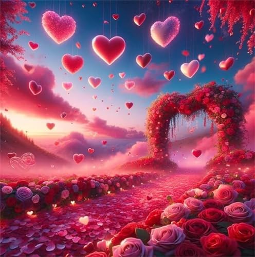 Puzzles 70 Teile Erwachsene,16x16 cm Lernspiel Herausforderung Spielzeug 70 Teile Rote romantische Landschaft Puzzles für Erwachsene Puzzles 70 Teile Erwachsene,16x16 cm Lernspiel Herausforderung Spielzeug 70 Teile Rote romantische Landschaft Puzzles für Erwachsene von Yeecer