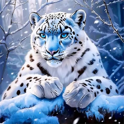 Puzzles 70 Teile Erwachsene,16x16 cm Lernspiel Herausforderung Spielzeug 70 Teile Schneeleopard Puzzles für Erwachsene von Yeecer