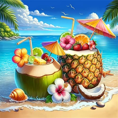 Puzzles 70 Teile Erwachsene,16x16 cm Lernspiel Herausforderung Spielzeug 70 Teile Sommerfrüchte Puzzles für Erwachsene von Yeecer